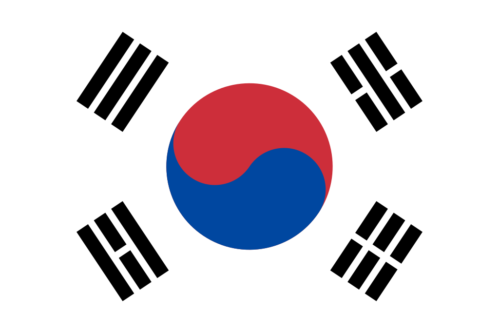 Réseau de distributeurs Origalys Électrochimie Corée du Sud