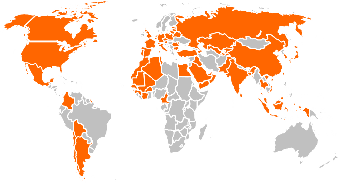 Origalys ElectroChemistry Distributor Network in Asia