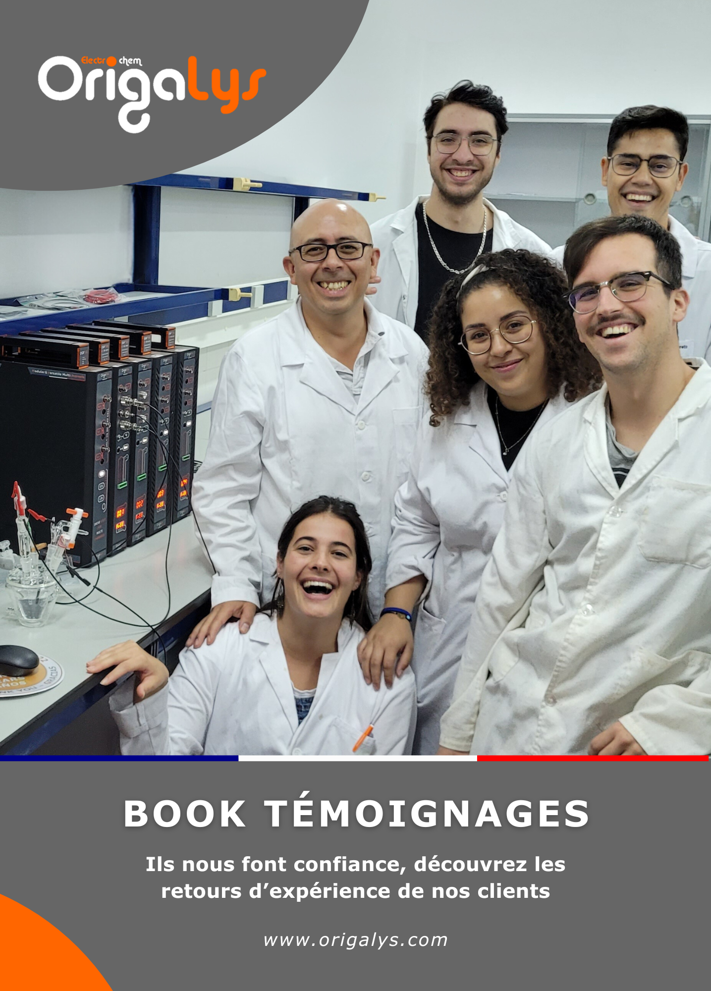 Catalogue des produits Origalys pour mesure électrochimiques