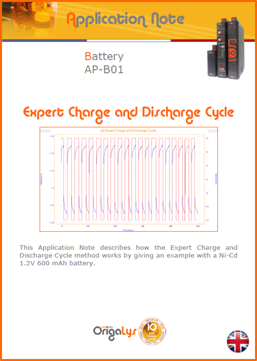 expert charge and discharge cycle application note