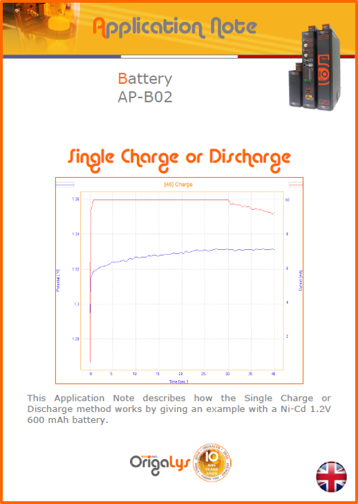 single charge or discharge application notes