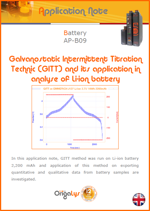gitt on li-ion battery application note
